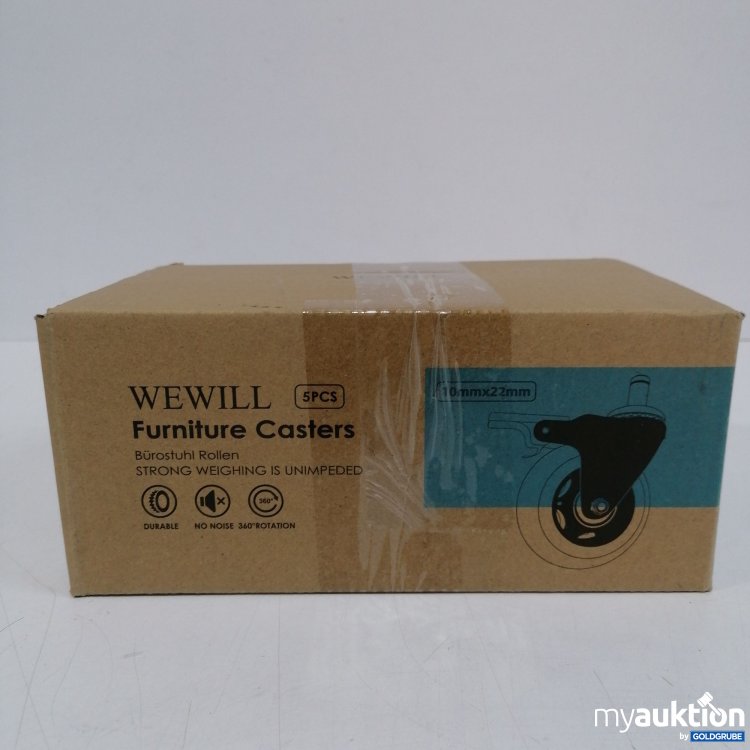 Artikel Nr. 855242: WeWill Furniture Casters Bürostuhl Rollen 5 Stk. 