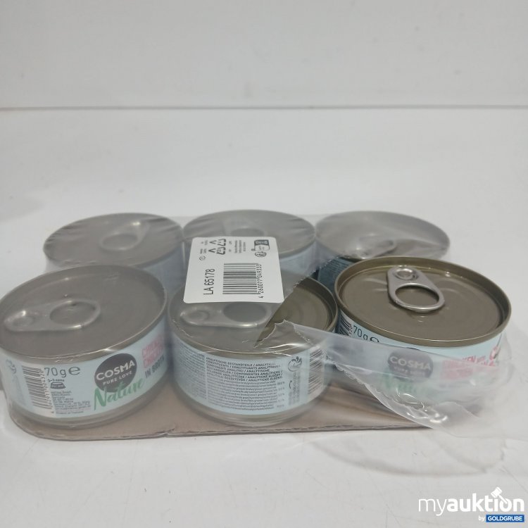 Artikel Nr. 898242 Artikel Nr. 898242: Cosma Katzenfutter Chicken with Chicken Ham in Broth 6x70g