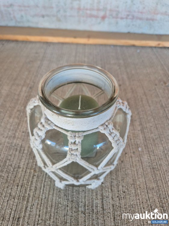 Artikel Nr. 935242 Artikel Nr. 935242: Teelichtglas mit Kerze