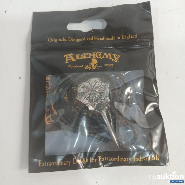 Artikel Nr. 960242: Alchemyengland Helm of Awe Ravenskull Pendant Kette 