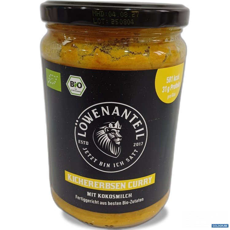 Artikel Nr. 962242: Löwenanteil Kichererbsen Curry 570g
