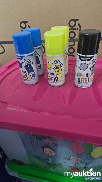 Artikel Nr. 394243 Artikel Nr. 394243: Sprühkreiden Set 5 Dosen zu je 150ml