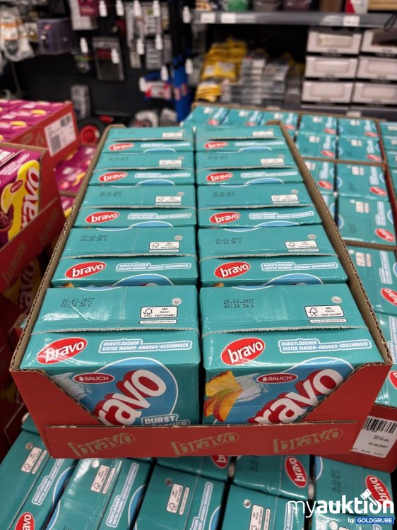 Artikel Nr. 450243: bravo 12 x 0,5 l Durstlöscher Eistee Mango-Ananas-Geschmack