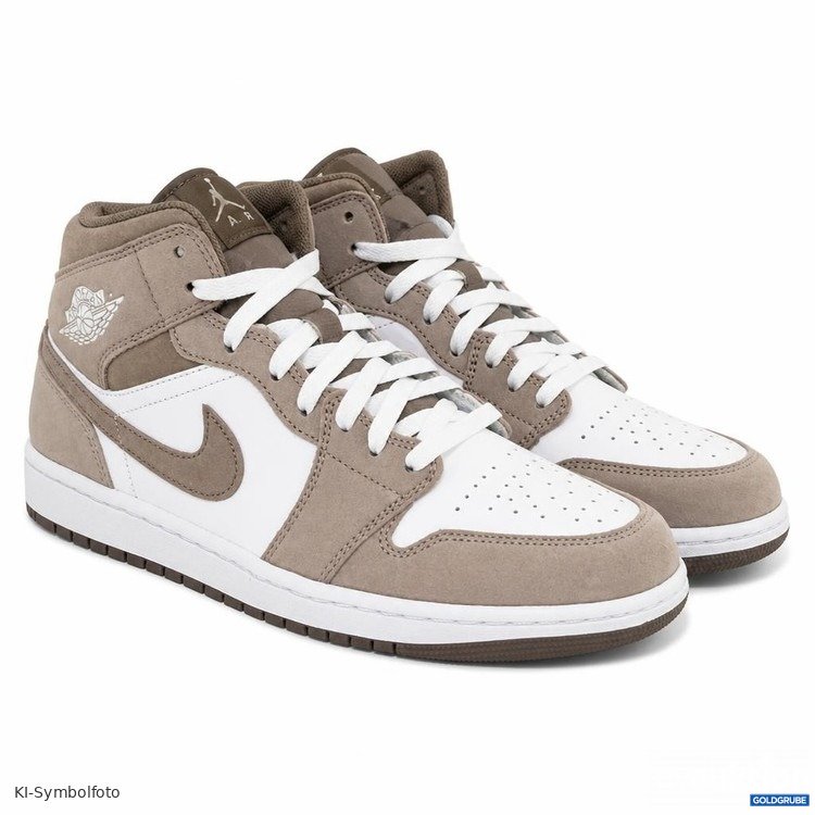 Artikel Nr. 464243 Artikel Nr. 464243: Nike Air Jordan Mid Enigma Stone Olive Grey Gr. 44