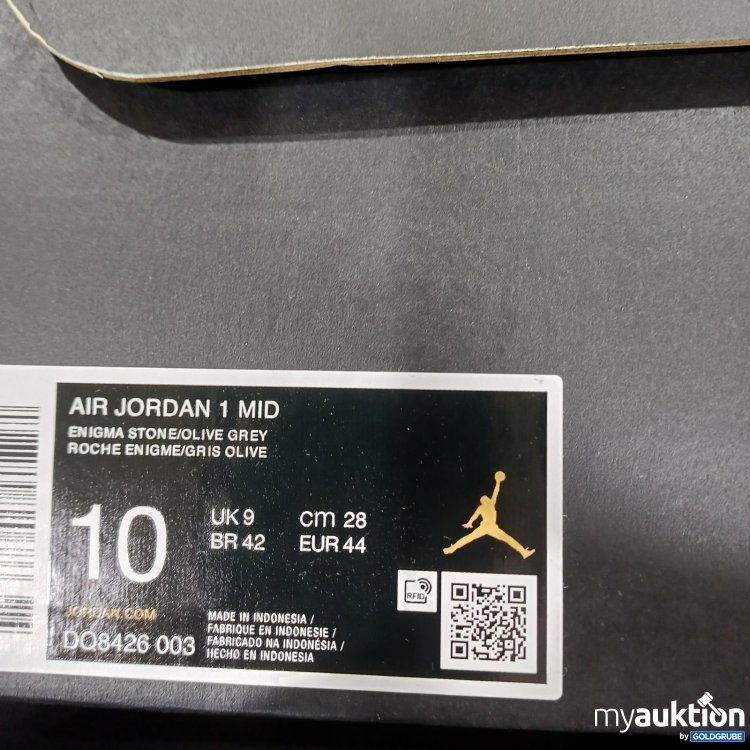 Artikel Nr. 464243 Artikel Nr. 464243: Nike Air Jordan Mid Enigma Stone Olive Grey Gr. 44