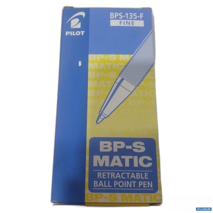 Artikel Nr. 468243 Artikel Nr. 468243: Pilot BP-S Matic Kugelschreiber BPS-135-F Fine 1 Dz. Blau 12Stk