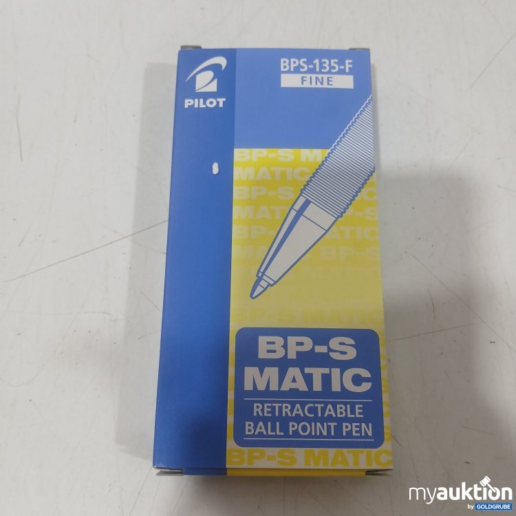 Artikel Nr. 468243 Artikel Nr. 468243: Pilot BP-S Matic Kugelschreiber BPS-135-F Fine 1 Dz. Blau 12Stk