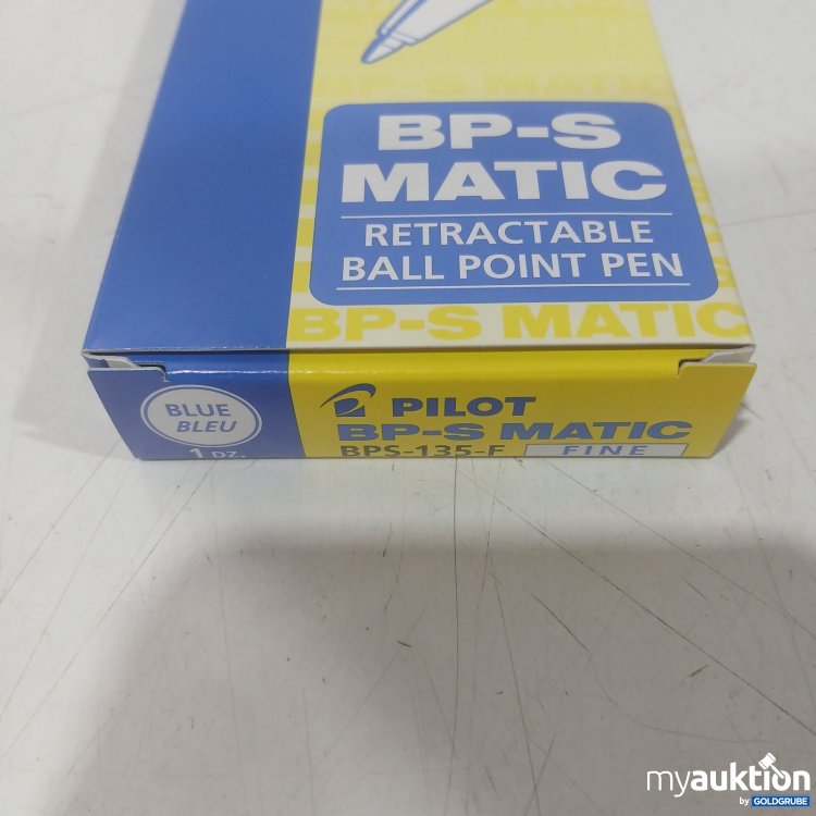 Artikel Nr. 468243 Artikel Nr. 468243: Pilot BP-S Matic Kugelschreiber BPS-135-F Fine 1 Dz. Blau 12Stk