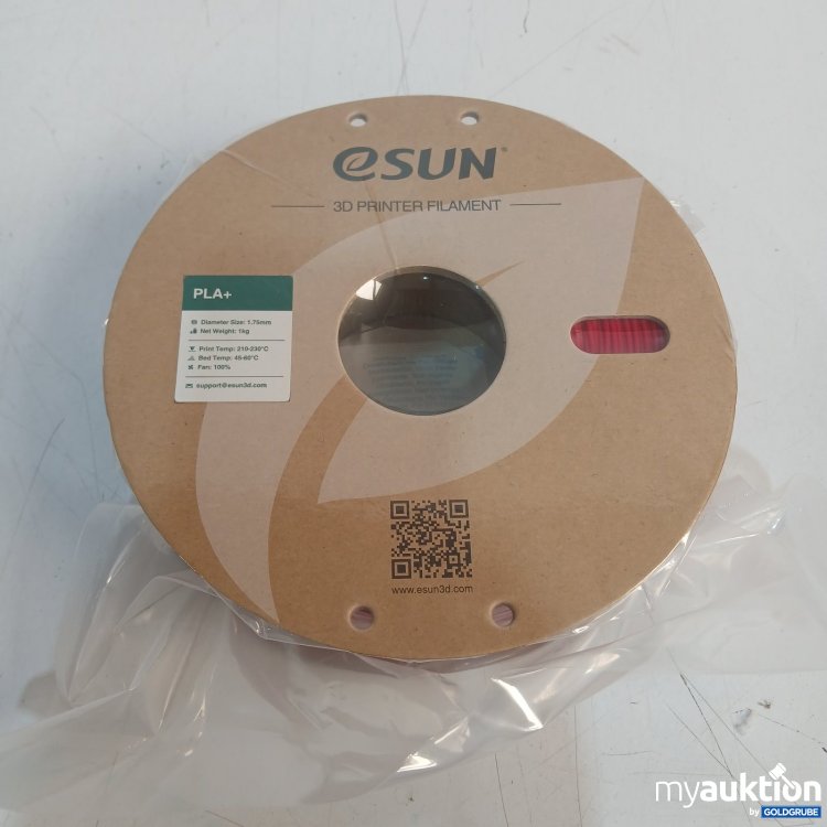 Artikel Nr. 470243 Artikel Nr. 470243: eSUN PLA+ 1,75 mm 1 kg Fire Engine Red 3D Drucker Filament