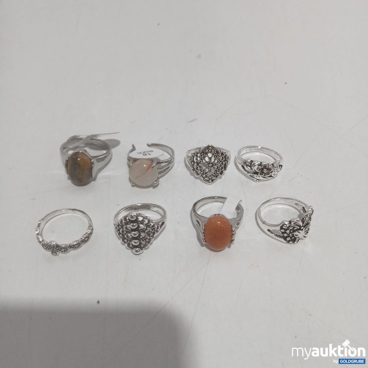 Artikel Nr. 911243: Diverse Ringe 8 Stück 