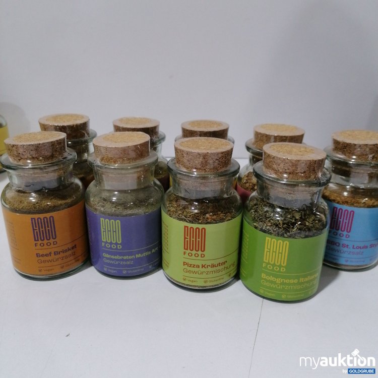 Artikel Nr. 912243 Artikel Nr. 912243: Ecco Food diverse Gewürze 9Stk
