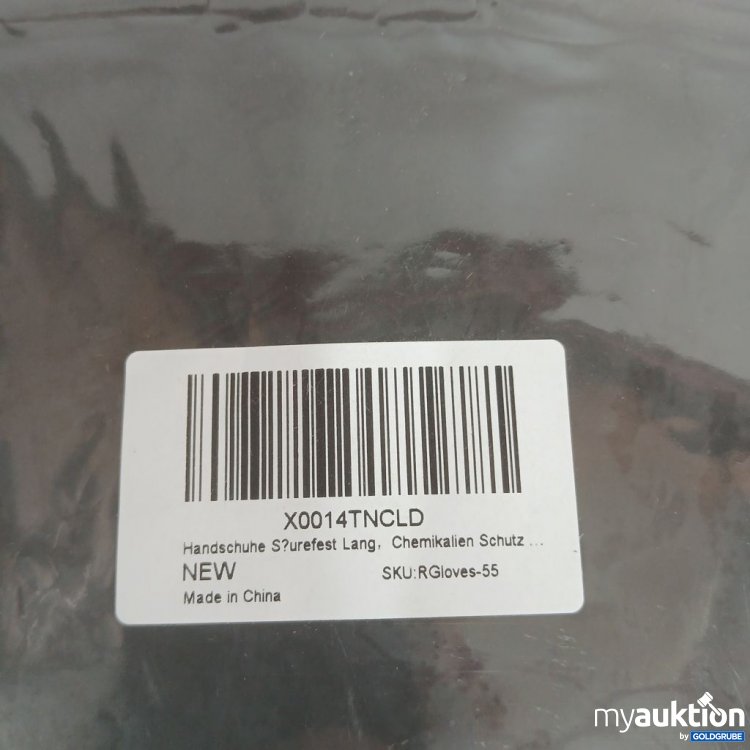Artikel Nr. 919243: Handschuhe Chemikalien Schutz Lang