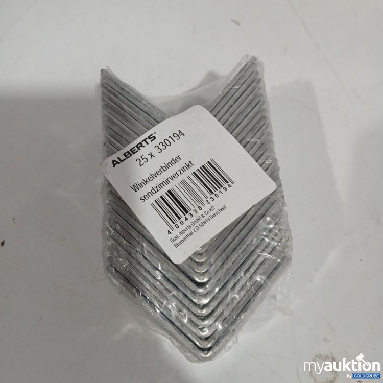 Artikel Nr. 920243: ALBERTS Winkelverbinder 25 Stück