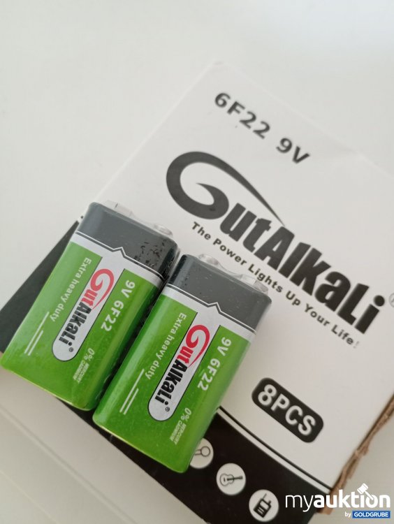 Artikel Nr. 938243 Artikel Nr. 938243: GutAlkali 8-Pack Batterien