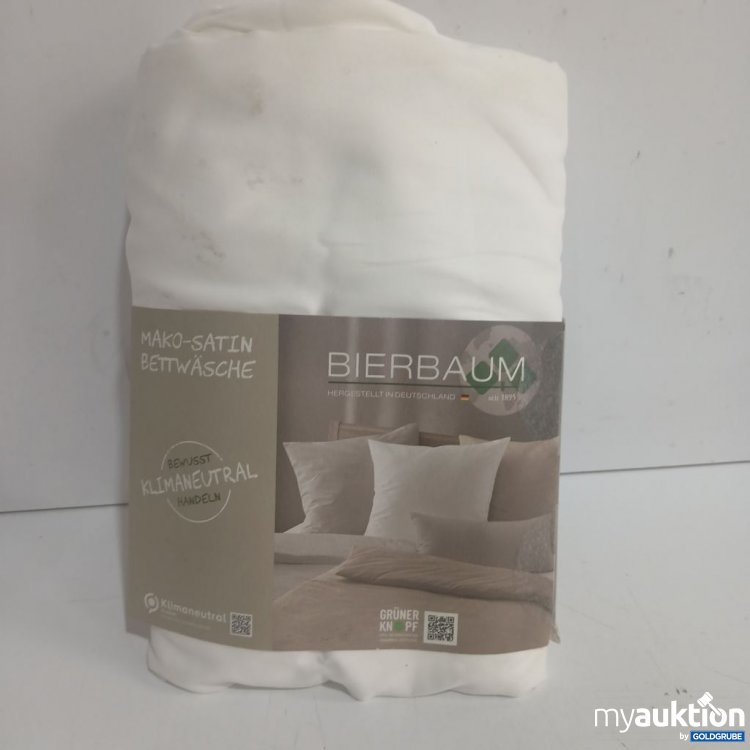 Artikel Nr. 939243: Bierbaum Mako-Satin Bettwäsche Bezug 135 x 200 cm 40x80cm