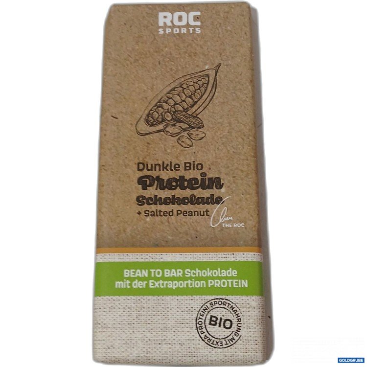 Artikel Nr. 955243: Roc Sports Dunkle Bio Schokolade Salted Peanut je 80g