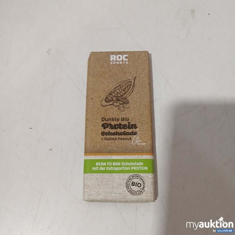 Artikel Nr. 955243: Roc Sports Dunkle Bio Schokolade Salted Peanut je 80g
