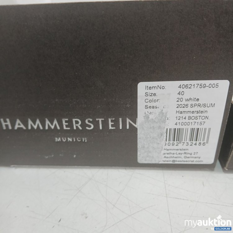 Artikel Nr. 992243 Artikel Nr. 992243: Hammerstein Pumps mit Schleife 20 weiß