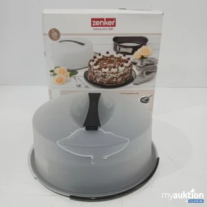 Artikel 478243: Zensur Springform mit Emallie Boden und Transporthaube 28cm 