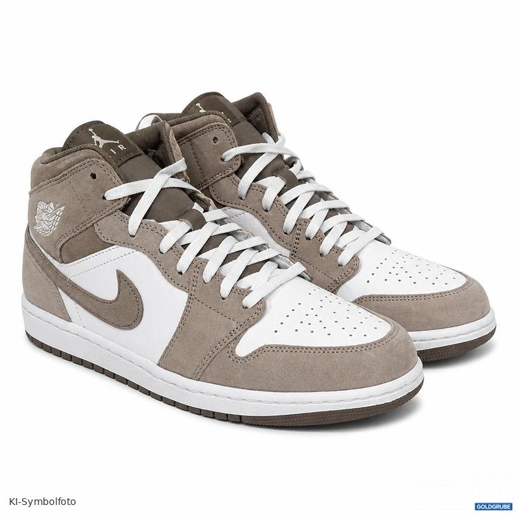 Artikel Nr. 464244 Artikel Nr. 464244: Nike Air Jordan Mid Enigma Stone Olive Grey Gr 43