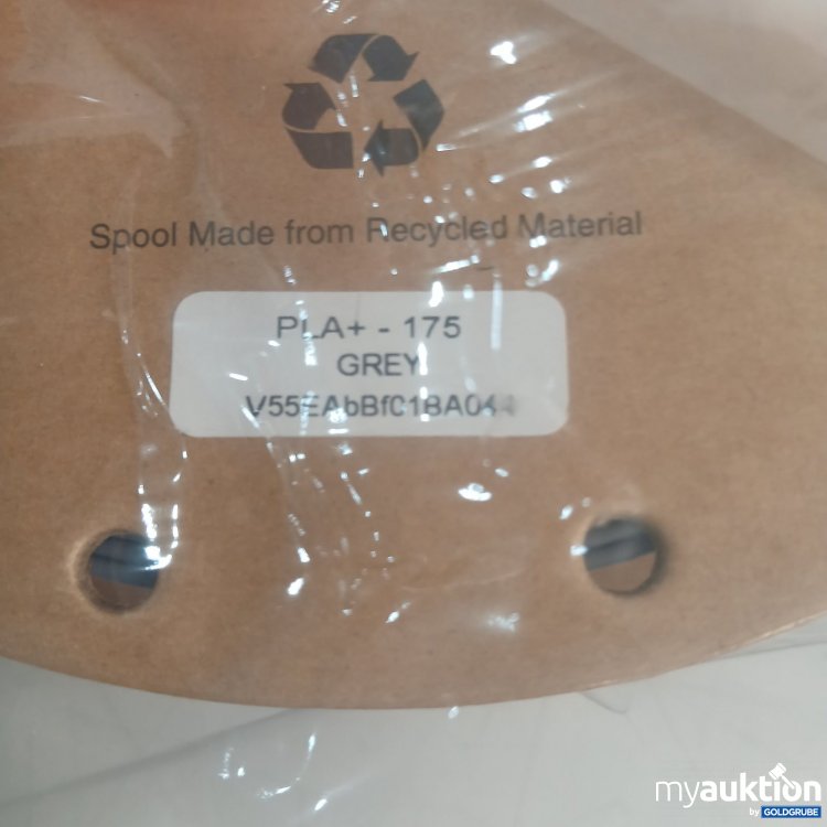 Artikel Nr. 470244 Artikel Nr. 470244: eSUN 3D Printer Filament PLA+ 1,75 mm 1 kg Grau