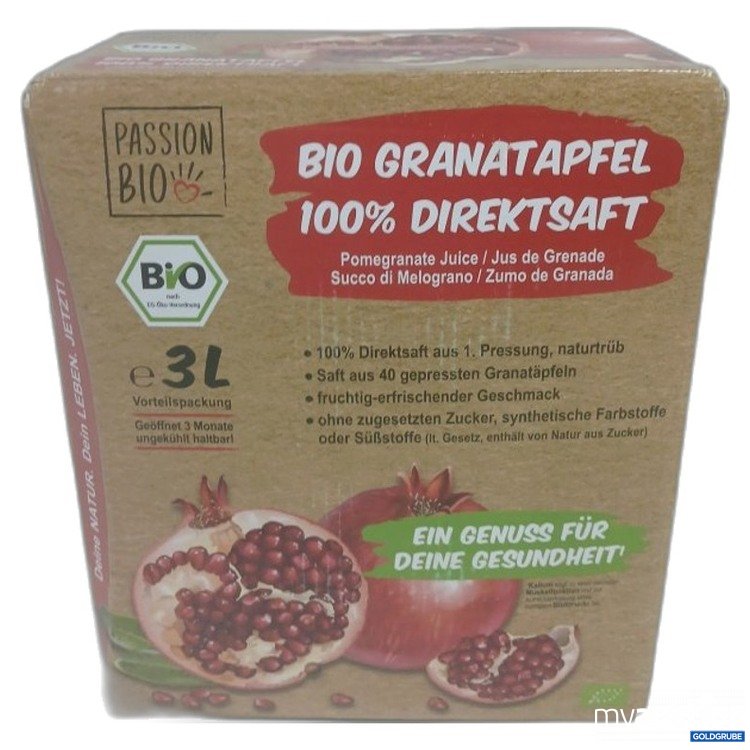 Artikel Nr. 477244: Passion Bio Granatapfel 3L Direktsaft