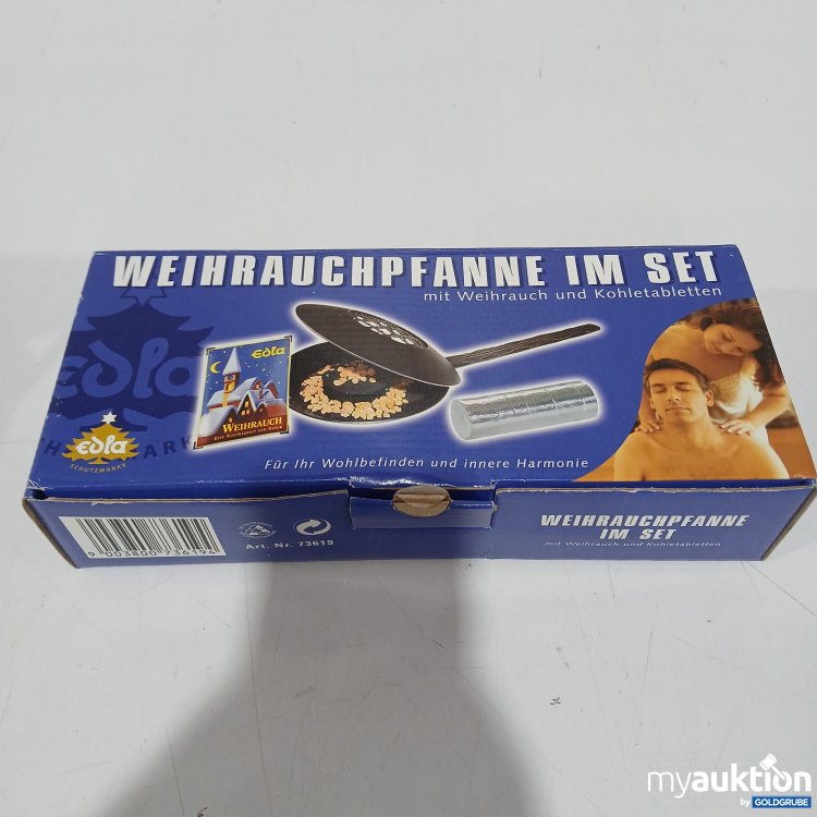Artikel Nr. 523244: Edla Weihrauchpfanne im Set 