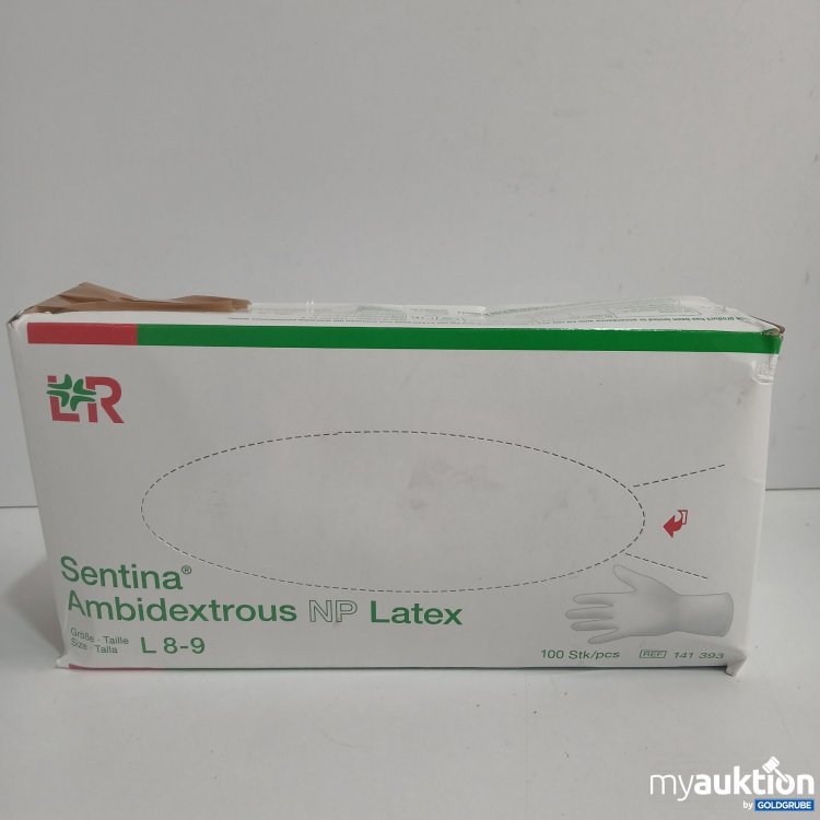 Artikel Nr. 849244: LR Sentina Handschuhe L 8-9 100Stk 