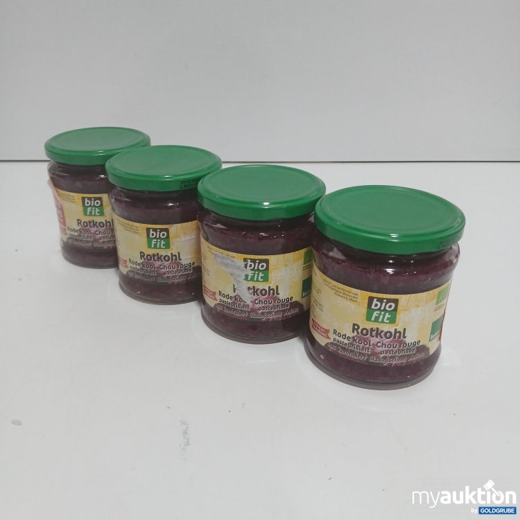 Artikel Nr. 861244: BioFit Rotkohl 4x350g