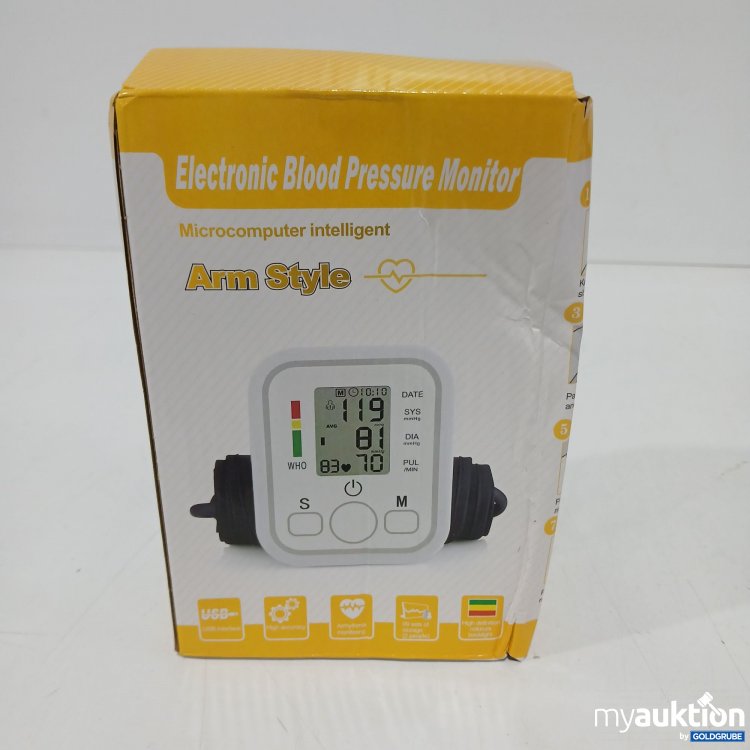 Artikel Nr. 895244: Electric Blood Pressure Monitor 