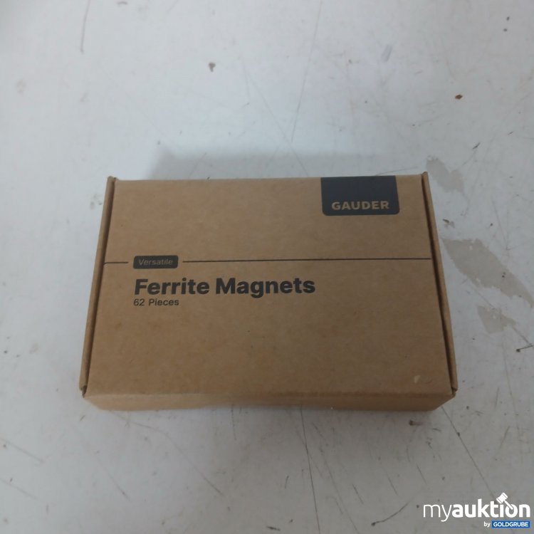 Artikel Nr. 906244 Artikel Nr. 906244: Gauder Ferrite Magnets 62 Pieces
