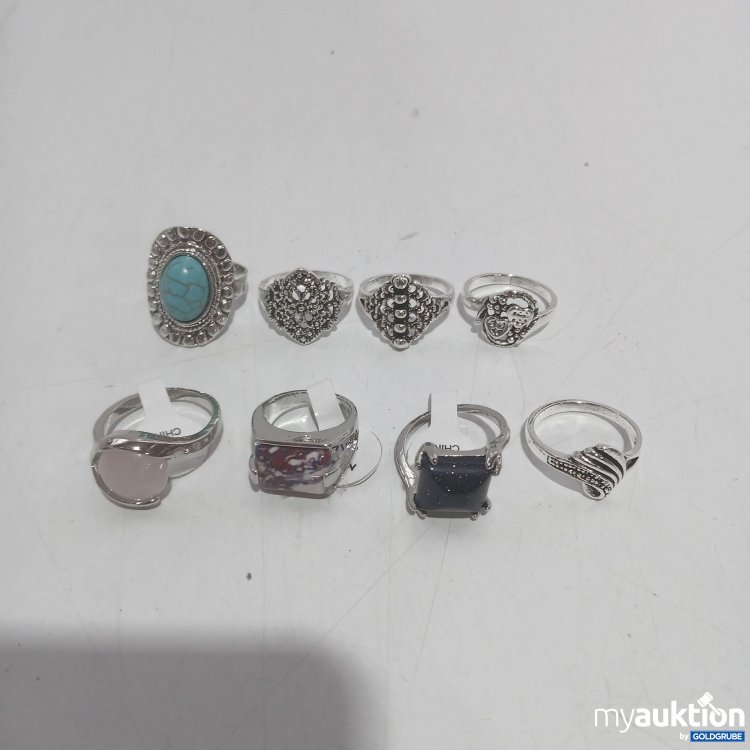 Artikel Nr. 911244: Diverse Ringe 8 Stück 