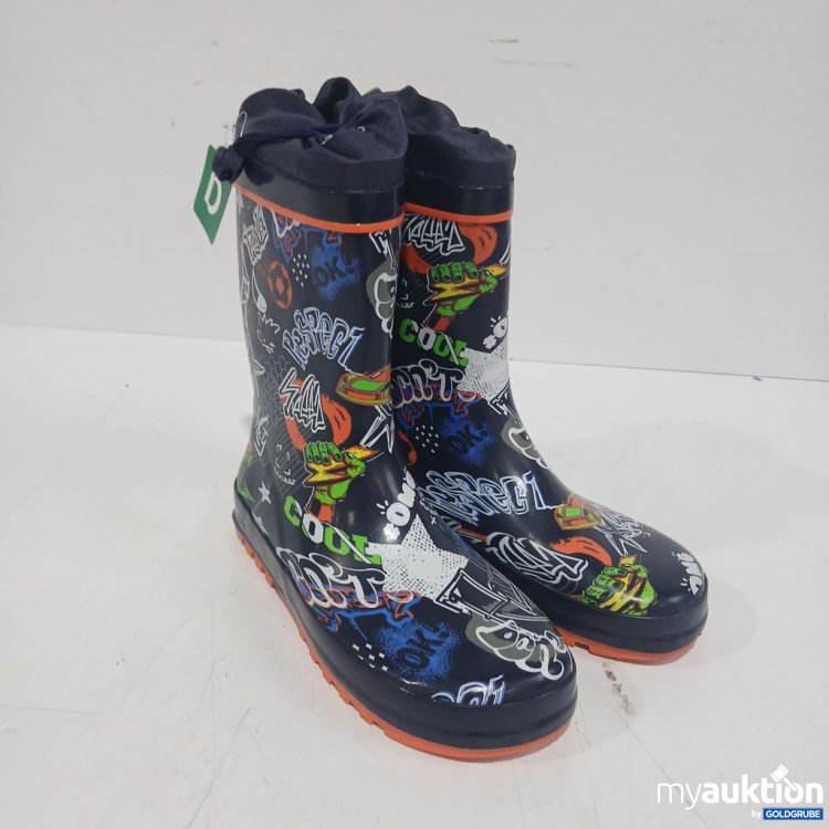 Artikel Nr. 930244 Artikel Nr. 930244: Gummistiefel mit buntem Graffiti-Muster