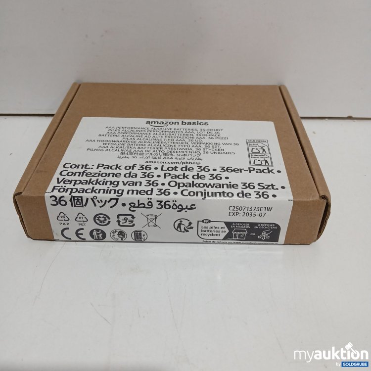 Artikel Nr. 952244 Artikel Nr. 952244: Amazon Basics AAA Performance Alkaline Batterien 36 Stück