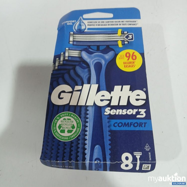 Artikel Nr. 967244: Gillette Sensor3 Comfort Rasierer 8x