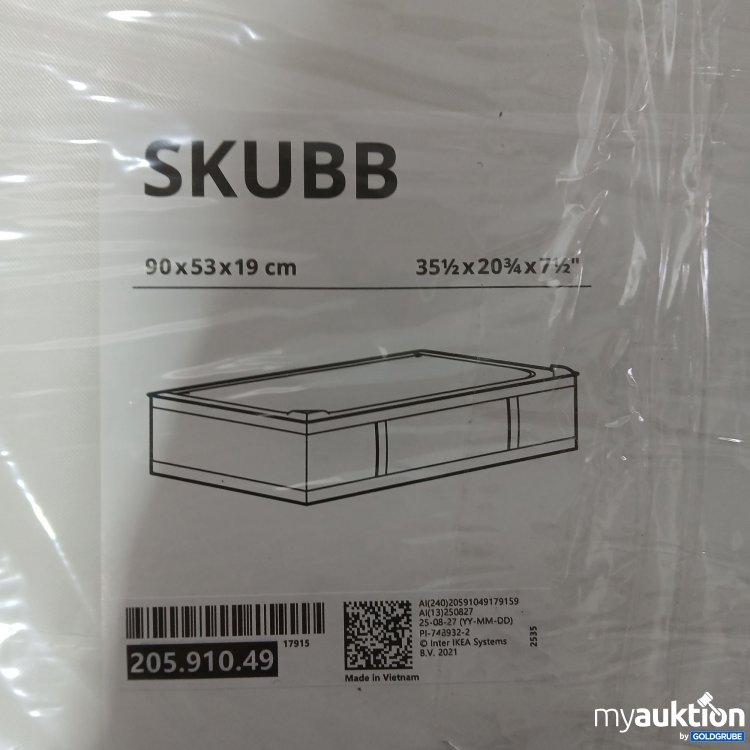 Artikel Nr. 980244 Artikel Nr. 980244: Ikea Skubb, ca 90×53×19cm, Art.No. 205.910.49
