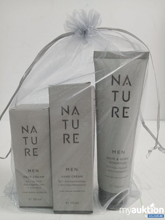 Artikel Nr. 996244 Artikel Nr. 996244: NATURE Men Hair&Body Shampoo, Handcreme & Gesichtscreme