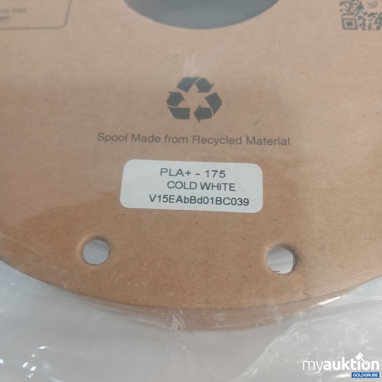 Artikel Nr. 470245 Artikel Nr. 470245: eSUN 3D Printer Filament PLA+ 1 kg Cold White 1,75 mm