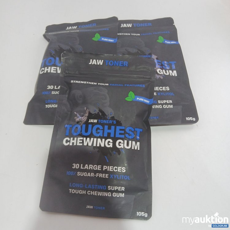 Artikel Nr. 518245 Artikel Nr. 518245: JawToner Toughest Chewing Gum 3x105g