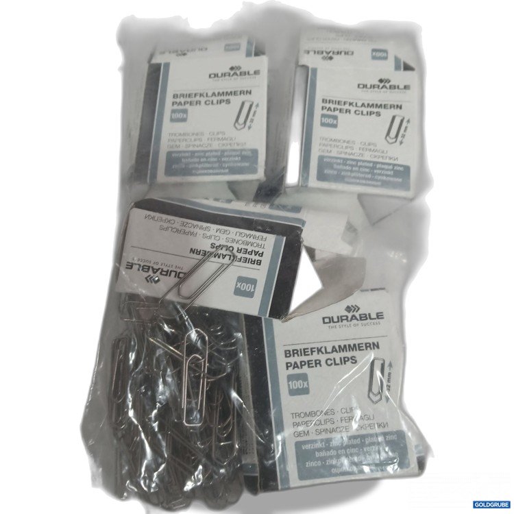Artikel Nr. 525245: Durable Briefklammern 4x100Stk 