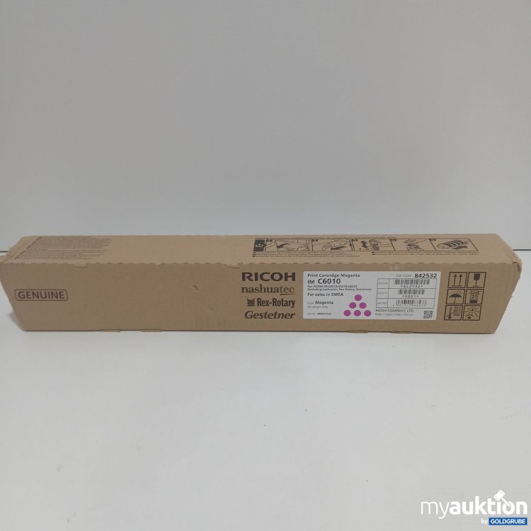 Artikel Nr. 826245 Artikel Nr. 826245: Ricoh Print Cartridge Magenta C6010 507g