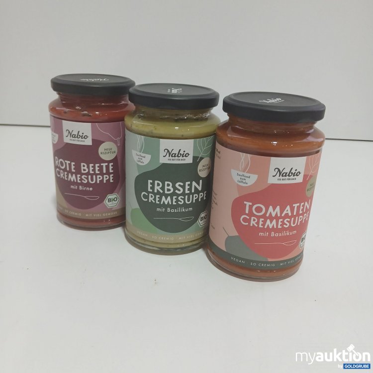 Artikel Nr. 847245 Artikel Nr. 847245: Nabio Diverse Cremesuppe 3x375ml