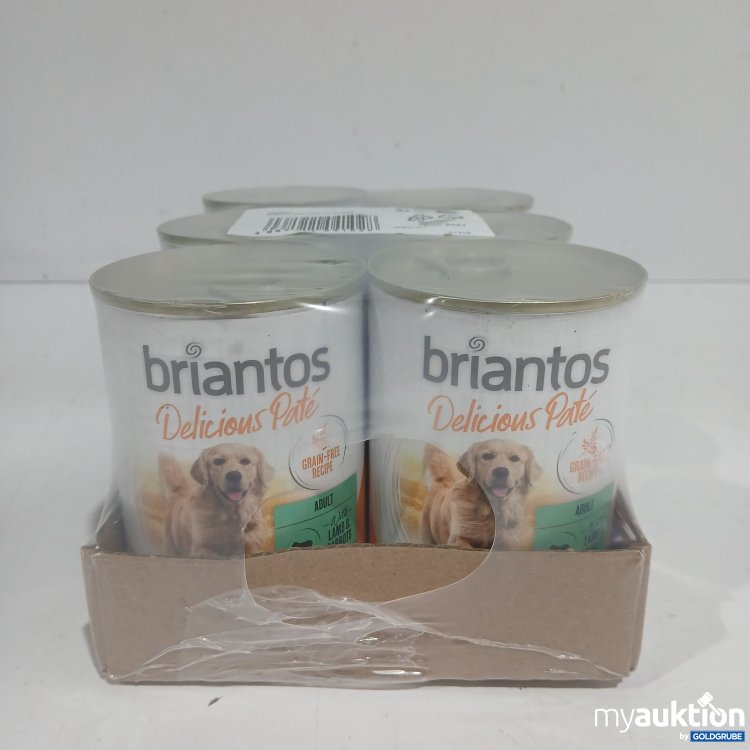 Artikel Nr. 869245 Artikel Nr. 869245: Briantos Delicious Pate Hundefutter Mix 6x400g