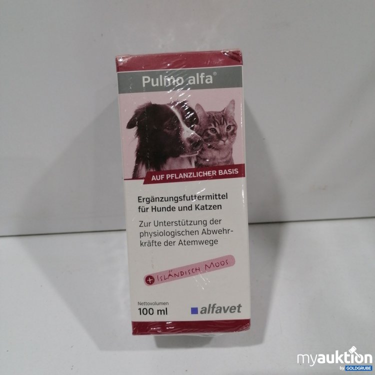 Artikel Nr. 875245: Pulmo alfa Ergänzungsfuttermittel 100ml