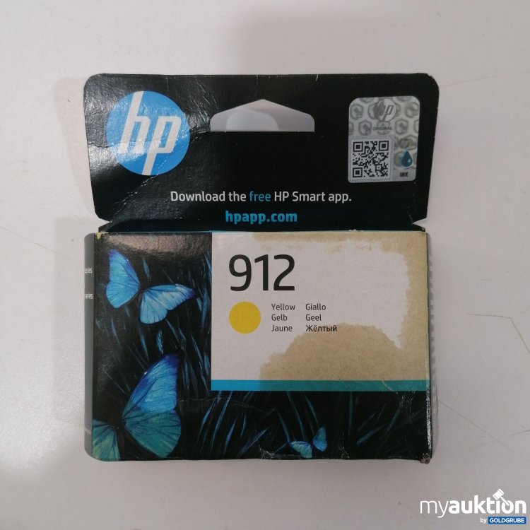 Artikel Nr. 896245: Hp Druckerpatrone 912 Gelb 