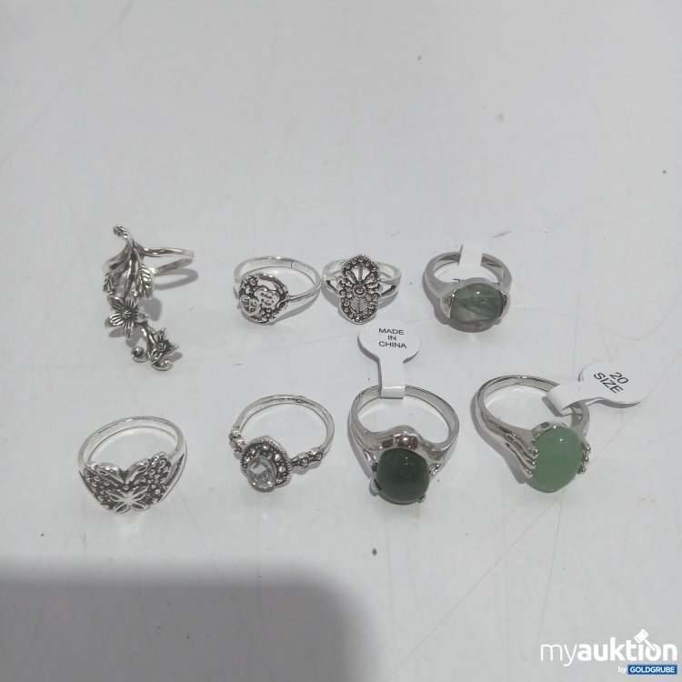 Artikel Nr. 911245: Diverse Ringe 8 Stück 