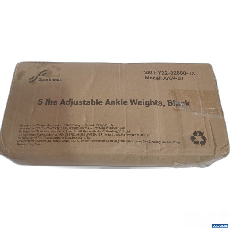 Artikel Nr. 919245: Sportneer Adjustable Ankle Weights AAW-01