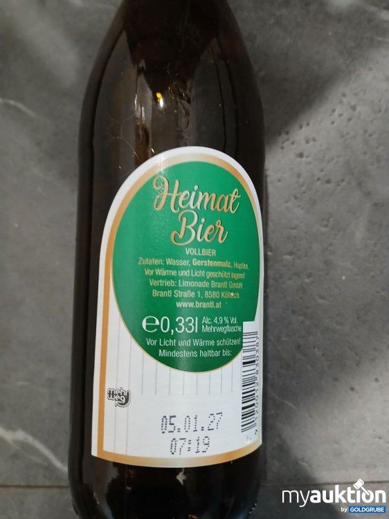 Artikel Nr. 929245: Heimat Bier 0.33 l