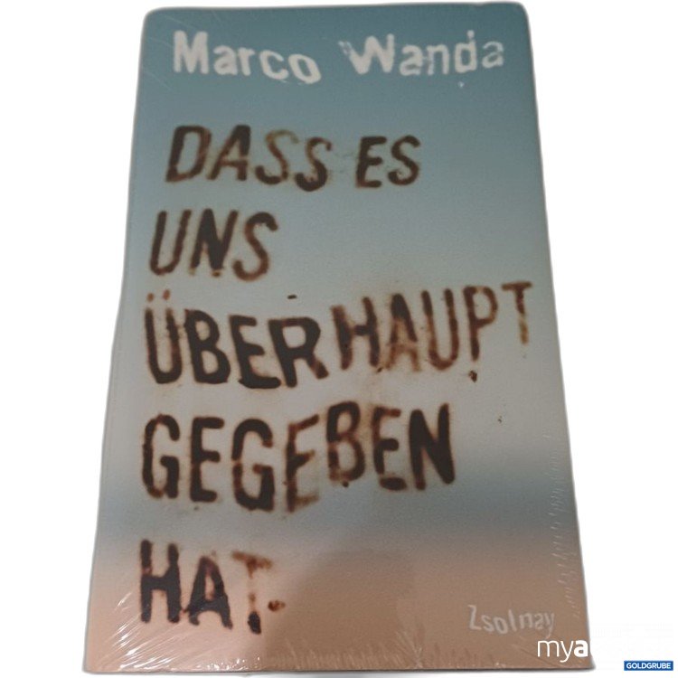 Artikel Nr. 957245: Marco Wanda Dass es uns überhaupt gegeben hat