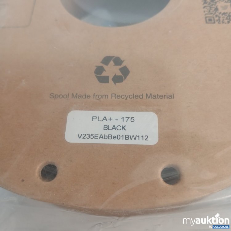 Artikel Nr. 470246 Artikel Nr. 470246: eSUN 3D Printer Filament PLA+ 1,75 mm Schwarz. 1kg